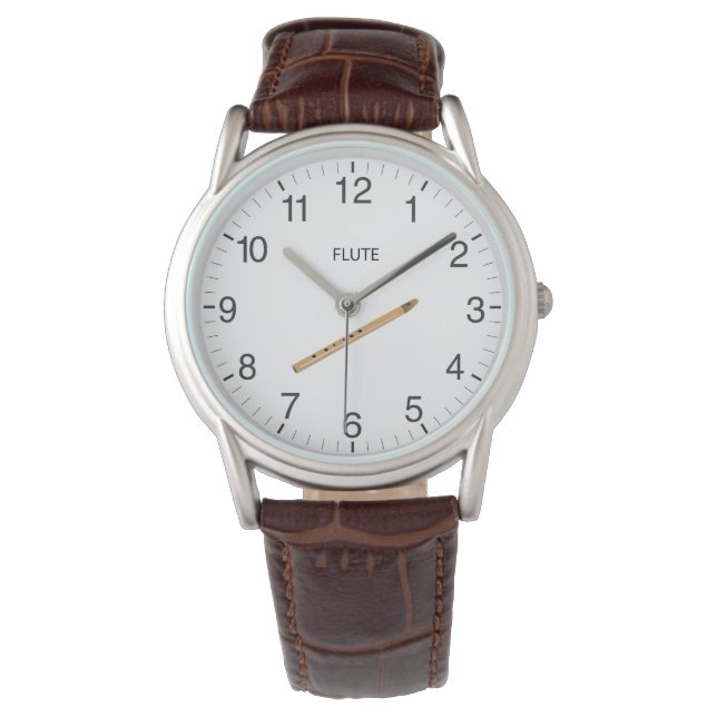 Speel gewoon de Flute Horloge (Voorkant)