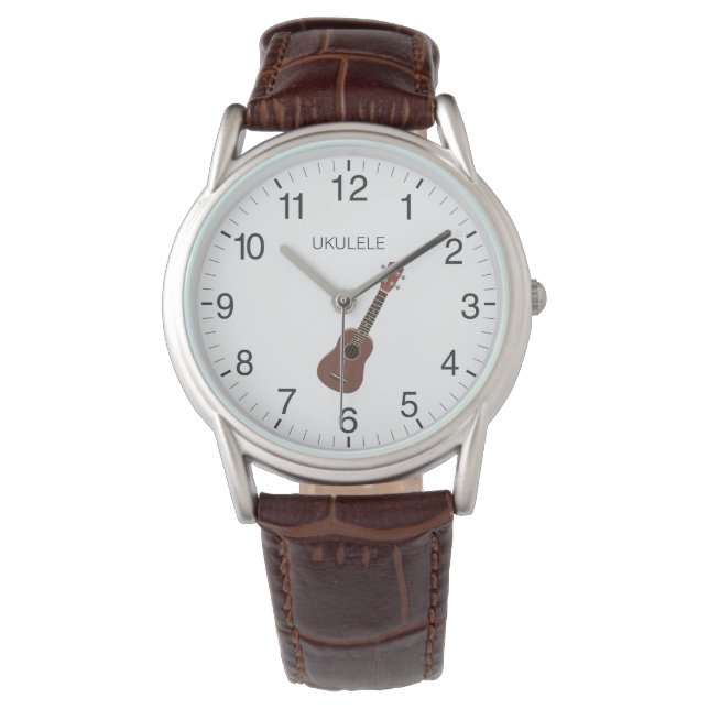 Speel gewoon de Ukulele Horloge (Voorkant)