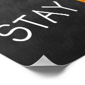 Speel goed werk Hard Blijf in de buurt van Poster  (Hoek)