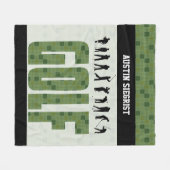 Speel Golf 🏌️ ♂️ Fleece Deken (Voorkant (Horizontaal))