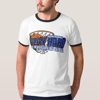Speel hard Basketball T-shirt