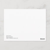 "Speel hard" Briefkaart (Achterkant)