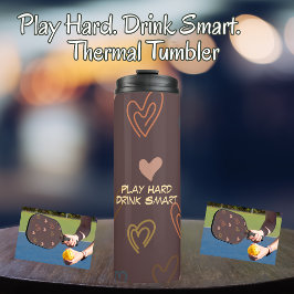 Speel Hard. Drink Smart Thermokop Thermosbeker