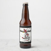 Speel Hard, naam en stijl Bier Etiket (Voorkant)