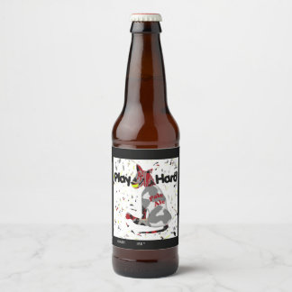 Speel Hard, naam en stijl Bier Etiket