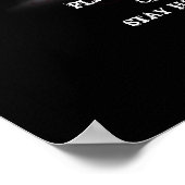 SPEEL HARD OF BLIJF THUIS! POSTER (Hoek)