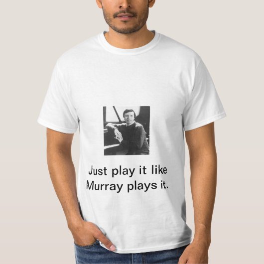 Speel het alsof Murray het speelt T-shirt (Voorkant)