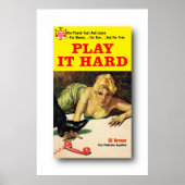 Speel het hard - Gil Brewer Poster (Voorkant)