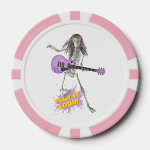 Speel het hard! poker chips