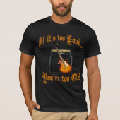 Speel het luid t-shirt (Voorkant)