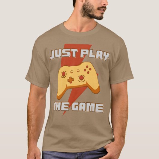 SPEEL HET SPEL maar grappig cadeau T-shirt (Voorkant)