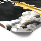 Speel het spel om de regels te breken - Motivatie Poster (Hoek)