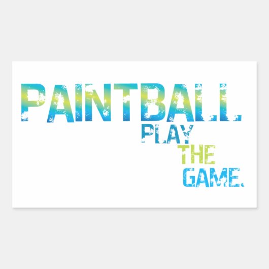 Speel het spel Paintball Sticker (Voorkant)