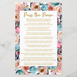 Speel het spelletje met de poem-douwer, Vrijgezell