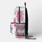 Speel Iets Cool Epic Music Mixtape Art Bedrukte Rugzak (Rechts)