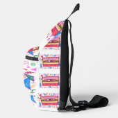 Speel Iets Cools Muziek Mixtape Kunst Leuk Sling Bag (Rechts)