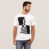 Speel Je Hoek Schaak Loper T-shirt (Voorkant volledig)