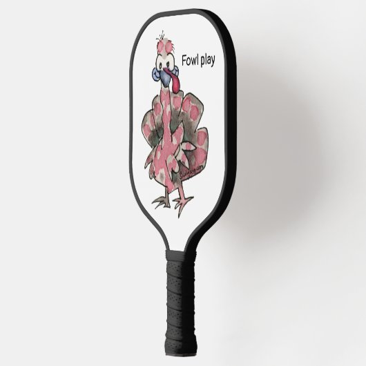 Speel je met grappige kalkoenen? pickleball paddle (Links)