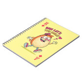 Speel je stijl - Grappige kaart Notitieboek (Linkerzijde)