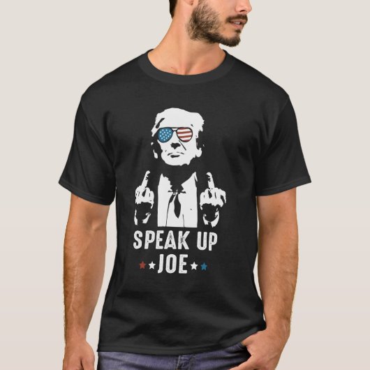 Speel Joe Funny Presidentieel Debat 2024 T-shirt (Voorkant)