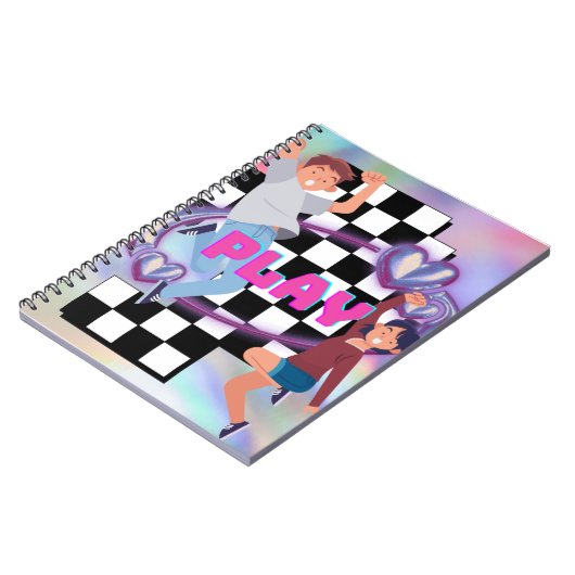 speel kinderen notitieboek (Linkerzijde)