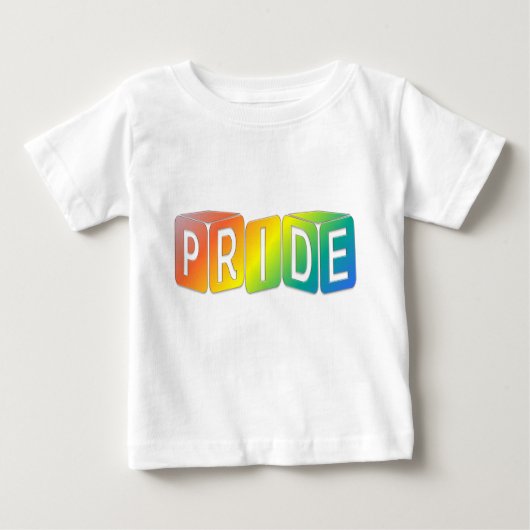 Speel kubussen Regenboogdesign Pride (Voorkant)