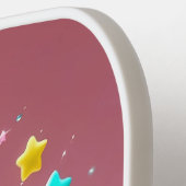 Speel. Lach. Win! – Minimaal Kawaii Pickleball Pad Paddle (Links Detail)