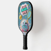 Speel. Lach. Win! – Minimaal Kawaii Pickleball Pad Paddle (Links)