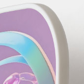 Speel. Lach. Win! – Minimaal Kawaii Pickleball Pad Pickleball Paddle (Links Detail)