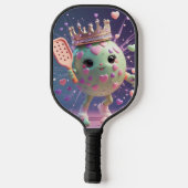 Speel. Lach. Win! Pickleball Paddle (Achterkant)