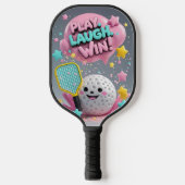 Speel. Lach. Win! Pickleball Paddle (Voorkant)