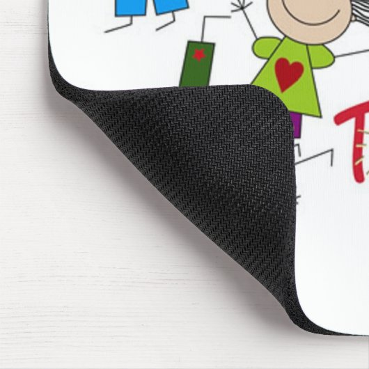 Speel, leer en kweek samen met Mousepad Muismat (Hoek)