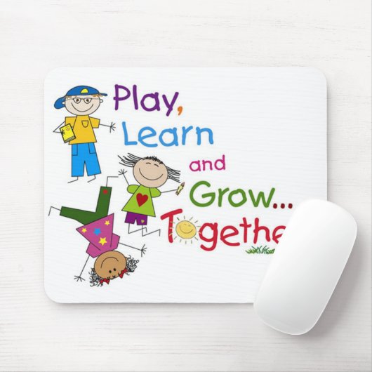 Speel, leer en kweek samen met Mousepad Muismat (Met muis)