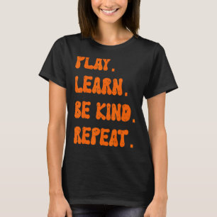 Speel Leer Soort herhaling Kindness Day 2022 Eenhe T-shirt