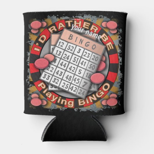 Speel liever bingo koelbox blikjeskoeler (Voorkant)