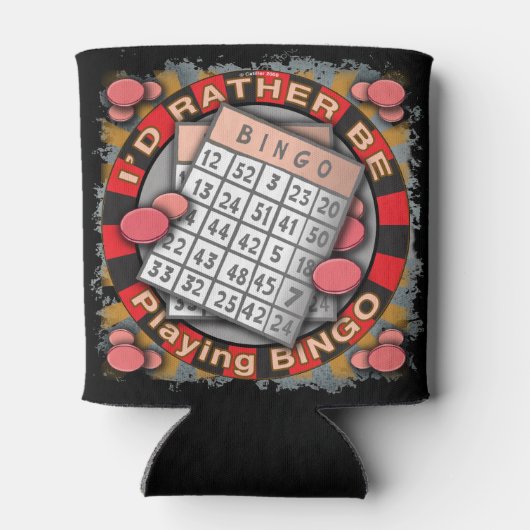Speel liever bingo koelbox blikjeskoeler (Achterkant)