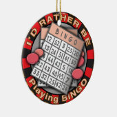 Speel liever bingo Ornament (Rechts)