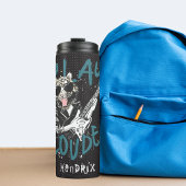 Speel Louder | Rock "n" Roll Punk Tiger Guitar Thermosbeker