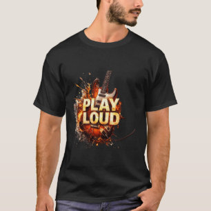 Speel Luid Gitaar Energie T-shirt