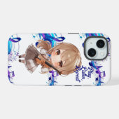 Speel, Luister, Herhaal iPhone 15 Case (Achterkant horizontaal)