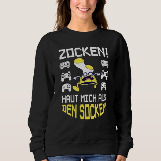Speel me uit de sokken trui (Voorkant)