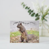 Speel me wat Jazz Birthday Briefkaart (Staand voorkant)