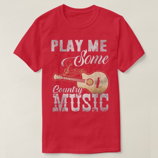 Speel me wat landmuziek t-shirt (Design voorkant)