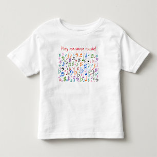 Speel me wat muziek! kinder shirts