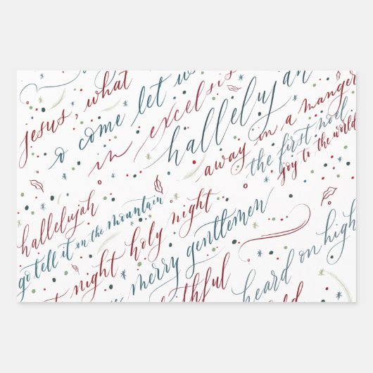 Speel mee met kerstcadeaupapier, flatpanel papier  inpakpapier vel (Voorkant 2)