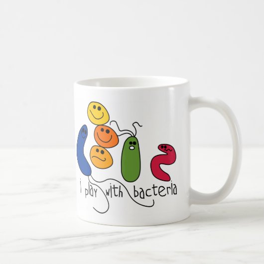 Speel met bacteriën koffiemok (Rechts)