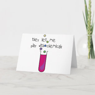 Speel met chemicaliën kaart