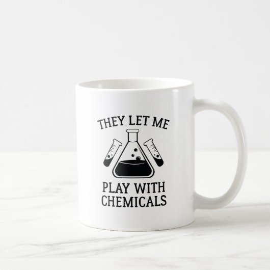 Speel met chemicaliën koffiemok (Rechts)