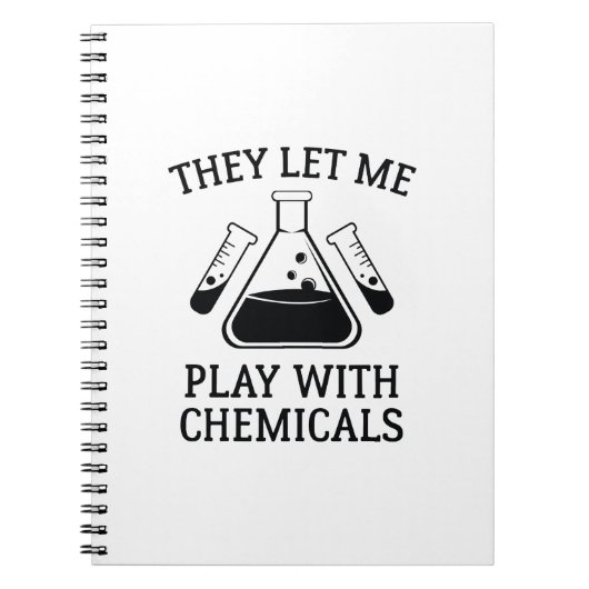 Speel met chemicaliën notitieboek (Voorkant)