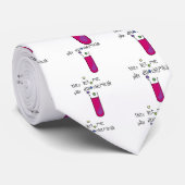 Speel met chemicaliën stropdas (Opgerold)